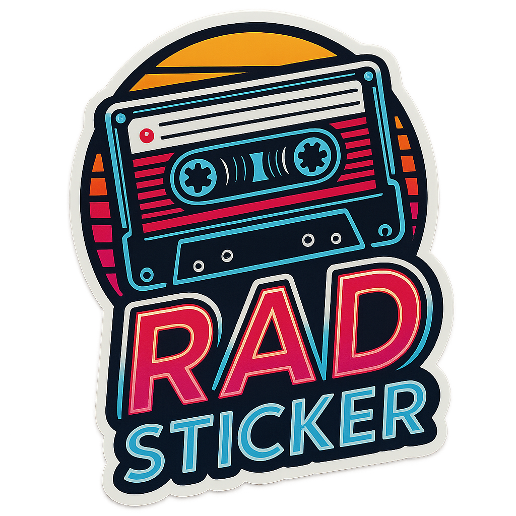 Die Cut Stickers – Rad Sticker