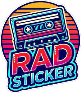 Rad Sticker